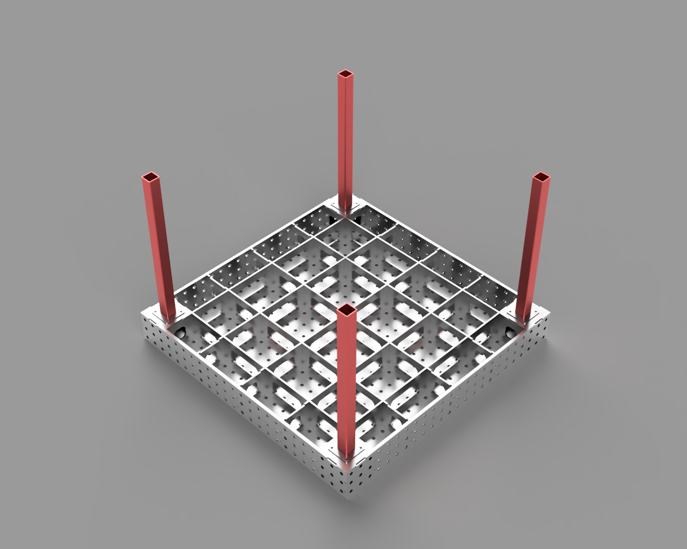 48" x 48" - Elite Top Welding Fixture Table - DIY Kit