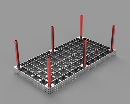 48" x 92" - Elite Top Welding Fixture Table - DIY Kit