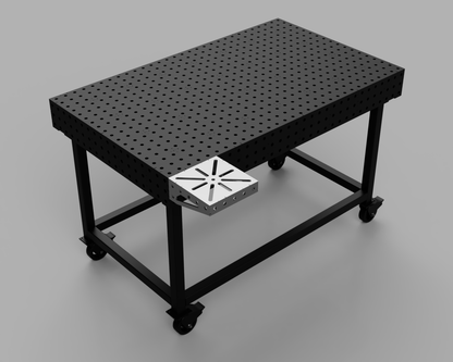 Welding Fixture Table Vise Mount - 10"